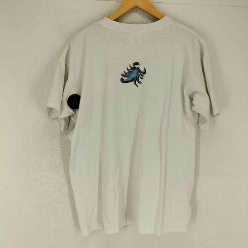 テネシーリバー TENNESSEE RIVER 90s USA製 スコーピオン グラフィックプリント 半袖Tシャツ カットソー メンズ JPN:L